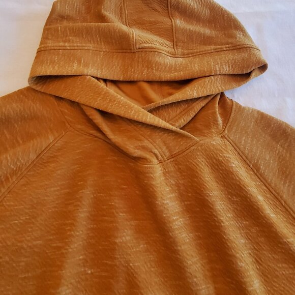 prAna Sunrise Hoodie yellow gold Women Size Large pullover Loungewear - Picture 8 of 12